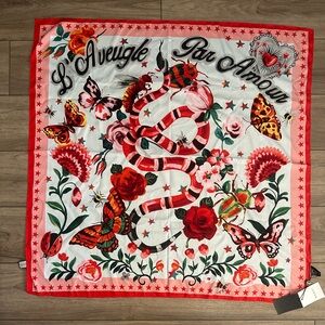 Gucci Silk Scarf NWT
